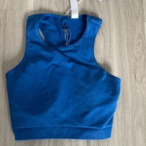 Avocado Sports Bra Crop Top NWT ML
